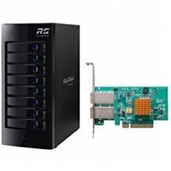 RocketStor 6418TS 8-Bay Q-SATA Turbo RAID Tower Enclosure