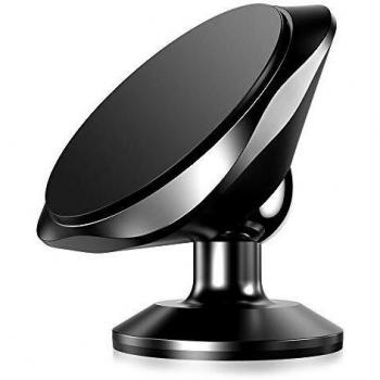Warxin Soporte Magnético Movil Coche, Mini Móvil Coche Iman para Salpicadero 360° Rotación Universal Soporte Teléfono Magnético Sostenedor para iPhone Samsung Móviles Dispositivo GPS