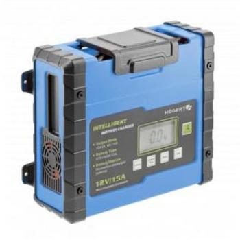 Cargador de batería Hogert Pro 12V 15A 300Ah
