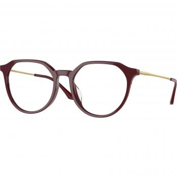 Vogue Eyewear VO5430D Asian Fit 2139 Women’s Eyeglasses Burgundy Size 53 (Frame Only) - Blue Light Block Available