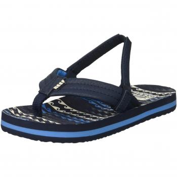 Reef Little Ahi, Chanclas para Niños, Azul