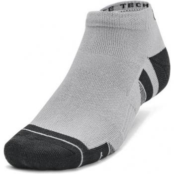 Calcetines Cortos Unisex Under Armour Performance Tech 3 Paquetes Gris XL