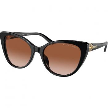 Ralph Lauren RL8215BU Women's Cat Eye Sunglasses Black
