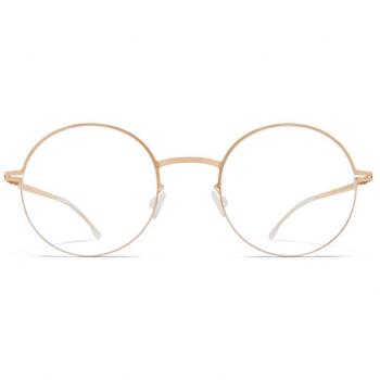 Mykita Lotta 291 Armazones para Hombre Dorados con Lentes Recetadas de 48 mm