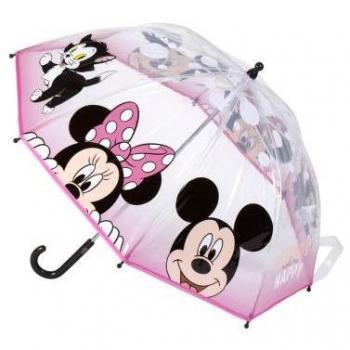 Paraguas Minnie Mouse Ø 71 cm Rosa PoE 45 cm