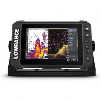 LOWRANCE Elite FS 7 Fish Finder with HDI Transducer, Preloaded C-MAP Contour+ Charts