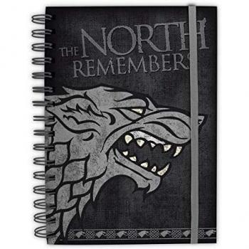 Libreta A5 Juego de Tronos The North Remembers