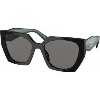 Prada Woman Square Black Sunglasses 0PR 15WS 1AB5Z1