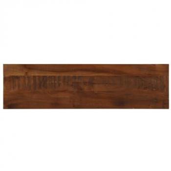 Tablero mesa rectangular madera maciza reciclada 120x30x2,5 cm
