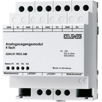 ABB i-bus KNX 4-fold Analogue Actuator, 0-10V, MDRC AA/S 4.1