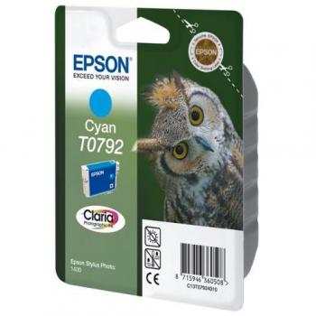 Epson C13T07924010 - Cartucho de tinta, cian válido para los modelos Stylus Photo, P50, PX650W, PX660W, PX700W, PX810FW, PX830FWD, 1400, 1500W y otros, Ya disponible en Amazon Dash Replenishment