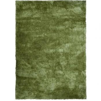 Cocoon - Alfombra de pelo largo extra-dulce - Shaggy - 120 x 170 cm color verde oxidado