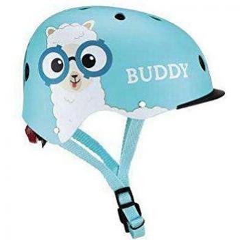 Casco Deportivo Globber Elite Lights Azul Claro Tamaño 48/53 cm