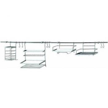 kela 19428 Flex - Juego de Soportes organizadores para Accesorios de Cocina
