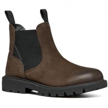 Geox Shaylax Boys' Brown Lace-Up Shoes and Booties, Size 41