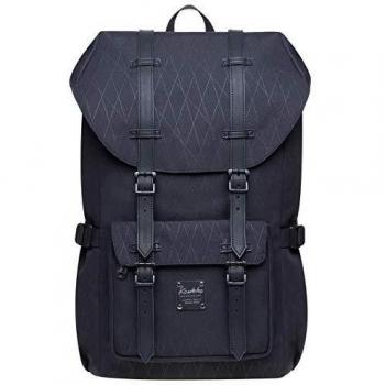 KAUKKO Mochila Tipo Casual de Hombre y Mujer para Portátil para Escuela, Viajes o Senderismo tamaño