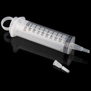 Ecloud Shop® 10 Pieces Jeringa Medidora/Dosificador/Jeringuilla 100mL Reutilizable