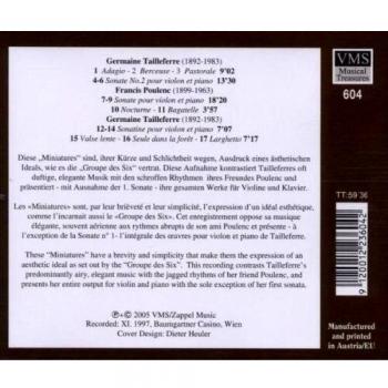 Tailleferre germaine - poulenc francis