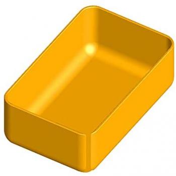 Caja en polipropileno 90x57 h 32 mm para Organizador de plástico Art Plast de L372 x P314 x H40 mm