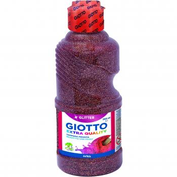 Témpera Giotto Glitter color bronce 250 ml