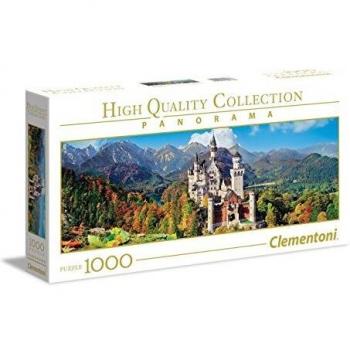 Clementoni Neuschwanstein Castle Panoramic Puzzle - 1000 Pieces
