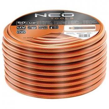 Manguera de Jardín Neo Tools 1/2 x 50m, 4 Capas, 20 Bar, Económica