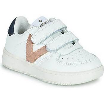 Victoria Tiempo Zapatillas de Piel para Niños Color Blanco Modelo 1124104-497