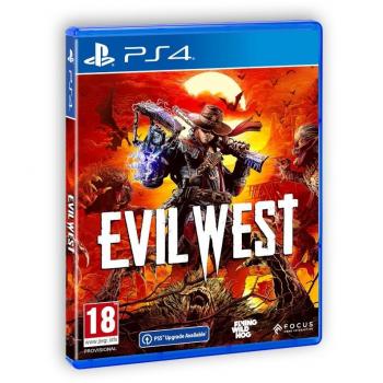 EVIL WEST Juego para Consola Sony PlayStation 4 PS4 - Acción, Aventura, Multijugador, Gráficos de alta calidad, Jugabilidad dinámica, Ambientación del viejo oeste, Personajes únicos y habilidades especiales