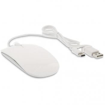 Ratón USB-C LMP Easy Mouse con Cable