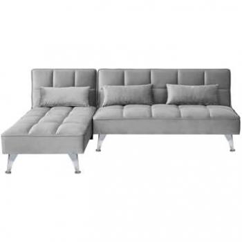 Sofá Cama Chaise Longue Noelia XS 200cm Gris