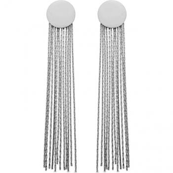 Pendientes Luxenter Africa Basic Aleación de Metales Bañados en Rodio