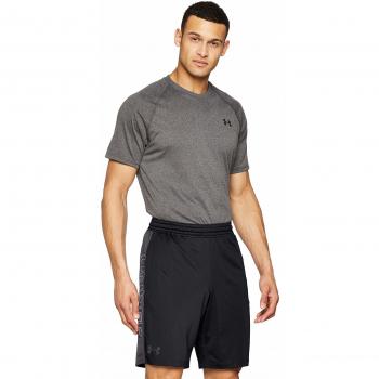 Under Armour Mk1 Short Wordmark Pantalón Corto, Hombre, Negro