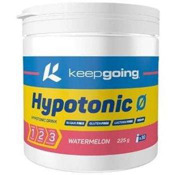 Bebida Isotónica Keepgoing Hypotonic 0 225 g Sabor Sandía para Triatlón, Ciclismo, Running y Trail