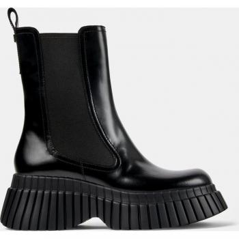 Botas de mujer Camper de piel con suela a contraste en liso, modelo Botines Chelsea K-400726-001