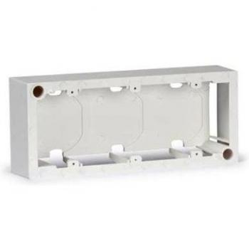 Caja de Superficie con Tres Paneles FONESTAR