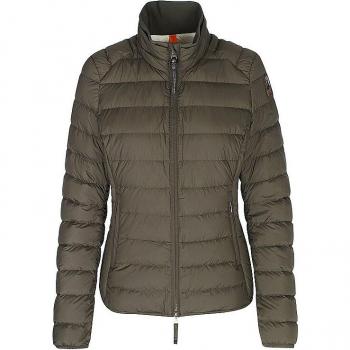 Parajumpers Women's Lightweight Down Jacket Geena in Olive Green, Size S