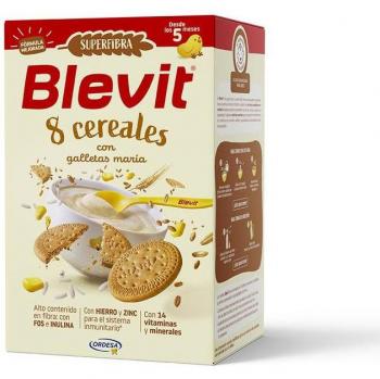 Blevit Super Fibra 8 Cereales y Galleta 500g