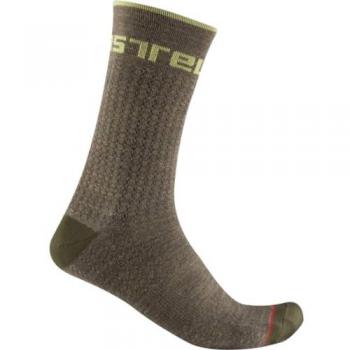 Calcetines Castelli Distanza 20 Marrón XXL