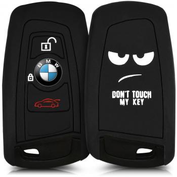 kwmobile Carcasa Compatible con BMW Llave de Coche con Control Remoto de 3 Botones
