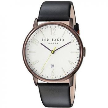 Ted Baker Men's Analog Quartz Watch with Leather Strap TE15067003