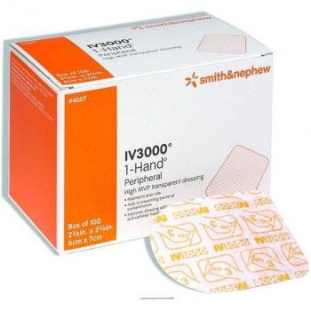 Apósito Adhesivo Transpirable IV3000 10x12cm - 10 Unidades