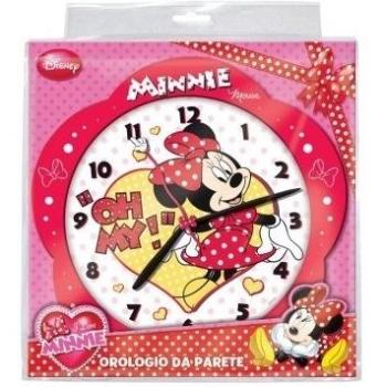 North Star 30102 G Disney-Reloj de Pared, Diseño de Flores, Multicolor