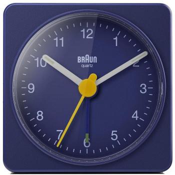 Braun Classic Blue Analog Travel Alarm Clock