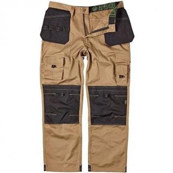 Sterling safetywear ltd APKHT STONE 40/33 - Los pantalones de los hombres de la pistolera pistolera-poly, gris,