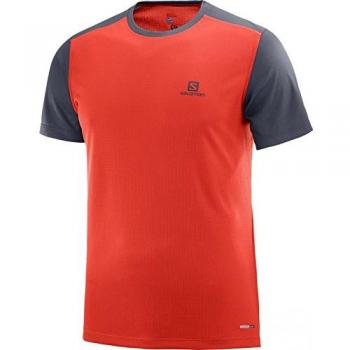 SALOMON STROLL SS TEE M - Camiseta, Hombre, Rojo