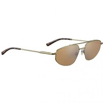 Serengeti Gold Aviator Sunglasses SS539001 Marlon 57 Unisex