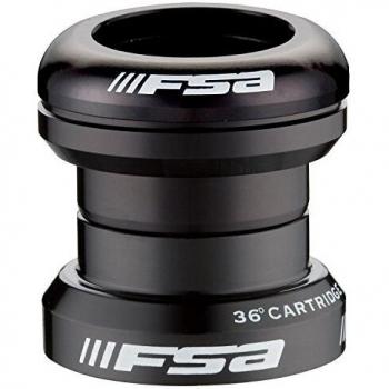 FSA Unisex's Orbit Equipe Threadless Headset, Black, 1.1/8-Inch