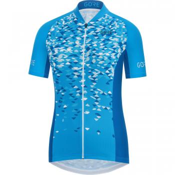 Gore Wear C3 Petals Maillot, Mujer, Azul