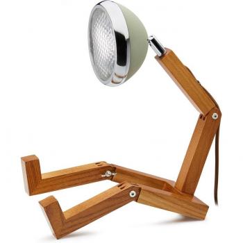 Lámpara de Mesa LED Mr. Wattson Verde Desert