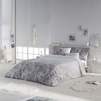 ETHERE Funda nórdica con Botones Madison Tierra Cama 90 cm